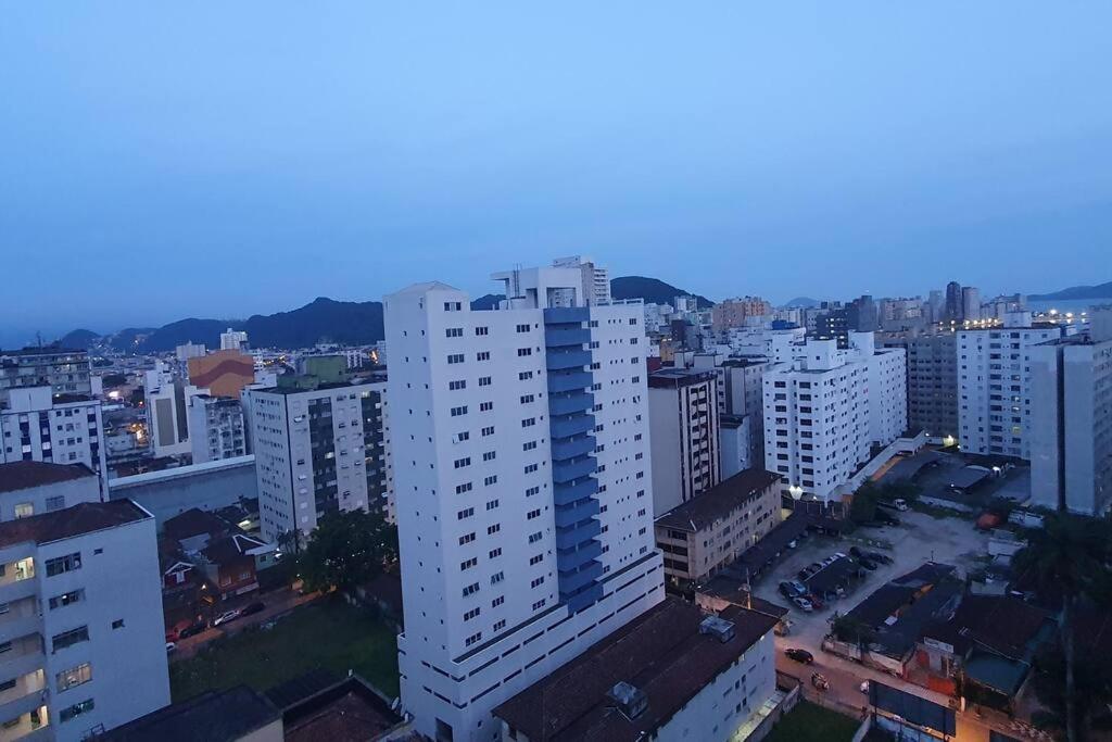 São Vicente100 Metros Da Praia - Apto Completo - Wifi - Estacionamento公寓 外观 照片